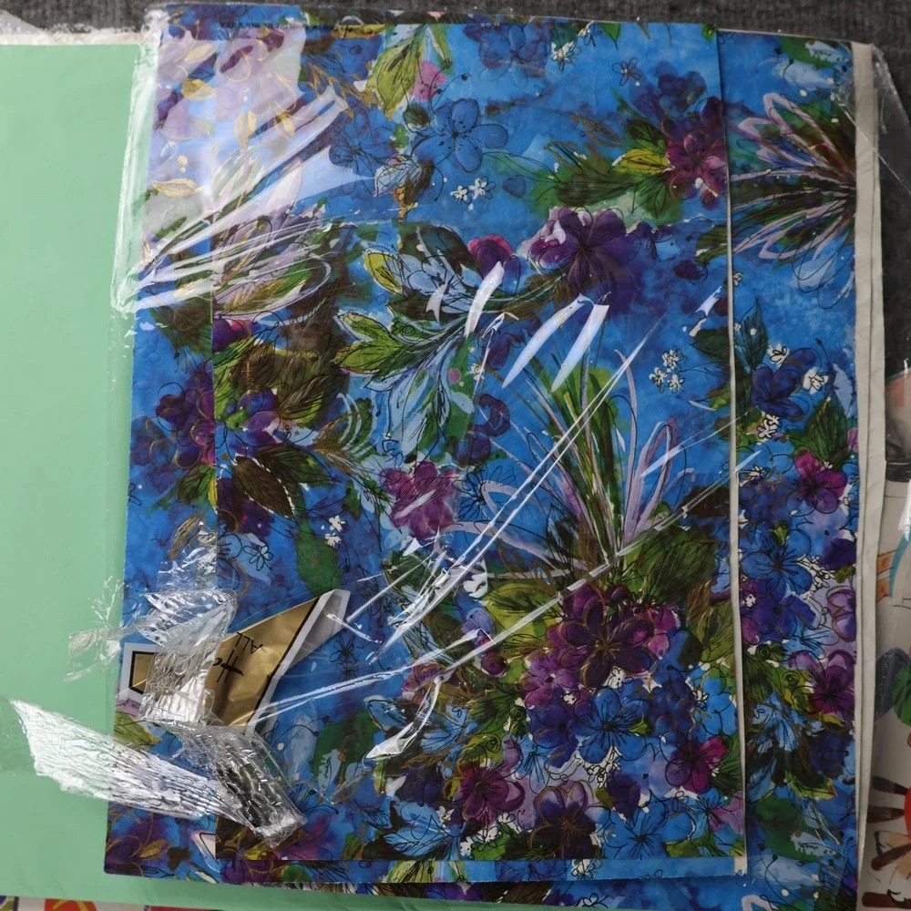 Vintage Wrapping Paper Sheets Lot Retro Birthday Kids Batman Gremlins Designs